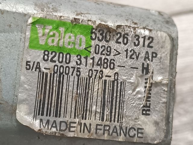 bontott RENAULT CLIO III Hátsó Ablaktörlő Motor