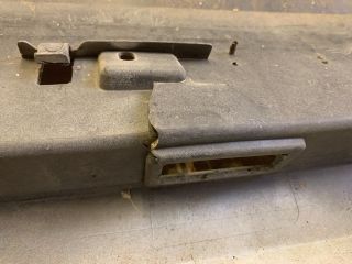 bontott RENAULT CLIO III Hátsó Lökhárító (Üresen)