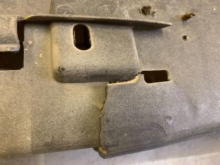 bontott RENAULT CLIO III Hátsó Lökhárító (Üresen)