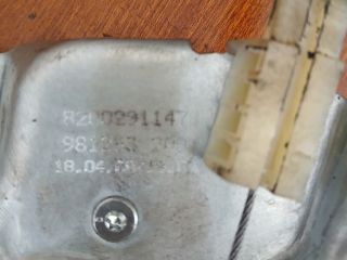 bontott RENAULT CLIO III Jobb első Ablakemelő Szerkezet (Elektromos)