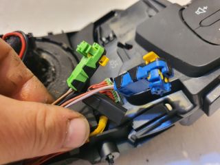 bontott RENAULT CLIO III Komplett Kormánykapcsoló (Bajuszkapcsoló)