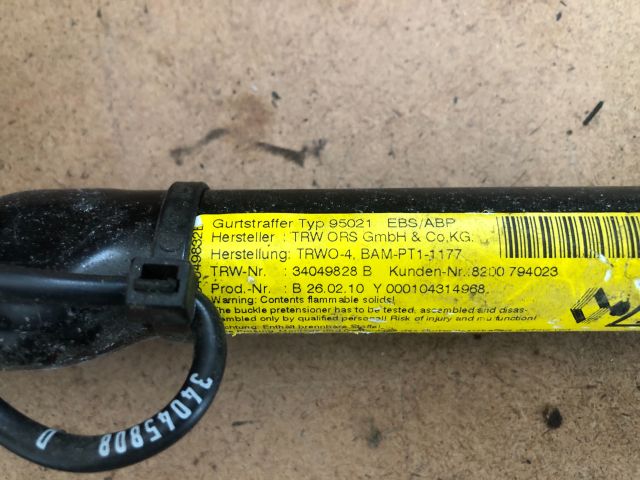 bontott RENAULT CLIO III Komplett Légzsák Szett