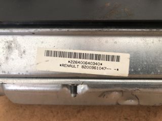 bontott RENAULT CLIO III Komplett Légzsák Szett