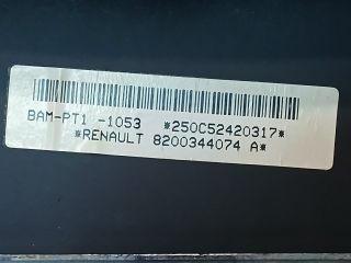 bontott RENAULT CLIO III Kormánylégzsák