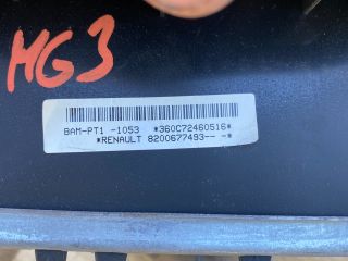 bontott RENAULT CLIO III Kormánylégzsák