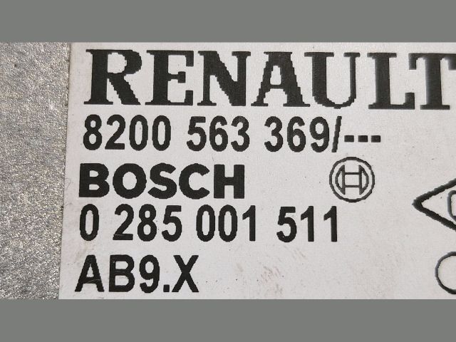 bontott RENAULT CLIO III Légzsák Elektronika