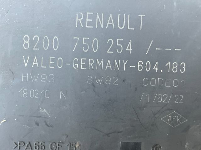 bontott RENAULT CLIO III Tolatóradar Elektronika