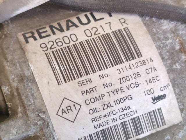 bontott RENAULT CLIO IV Klímakompresszor