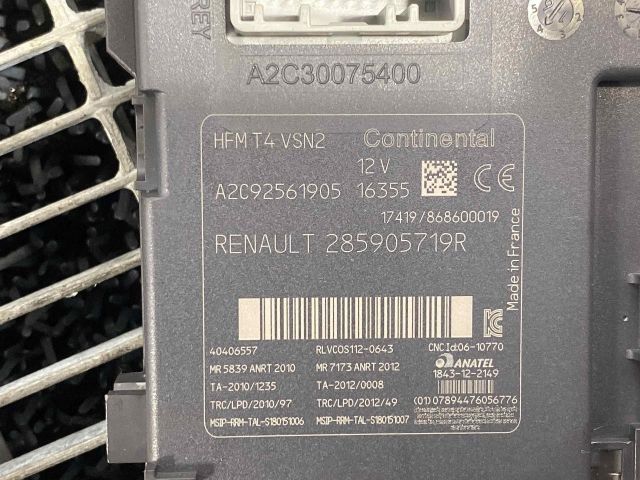 bontott RENAULT CLIO IV Gyújtáskapcsoló