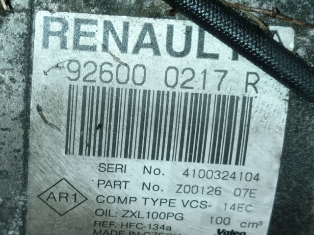 bontott RENAULT CLIO IV Klímakompresszor