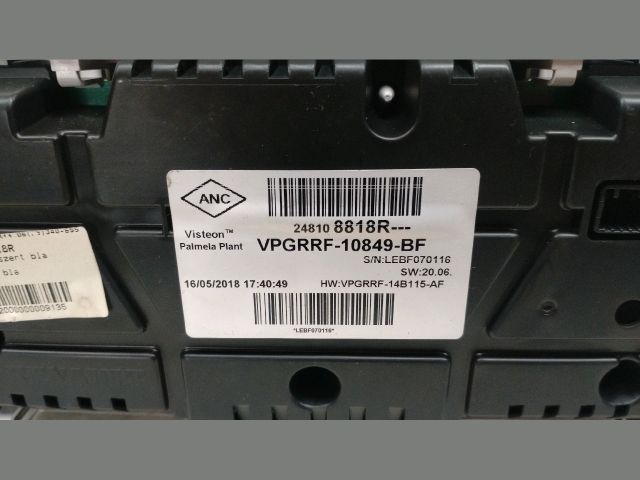 bontott RENAULT CLIO IV Kilométeróra