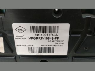 bontott RENAULT CLIO IV Kilométeróra