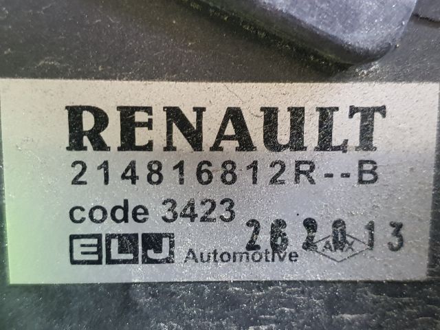 bontott RENAULT CLIO IV Hűtőventilátor