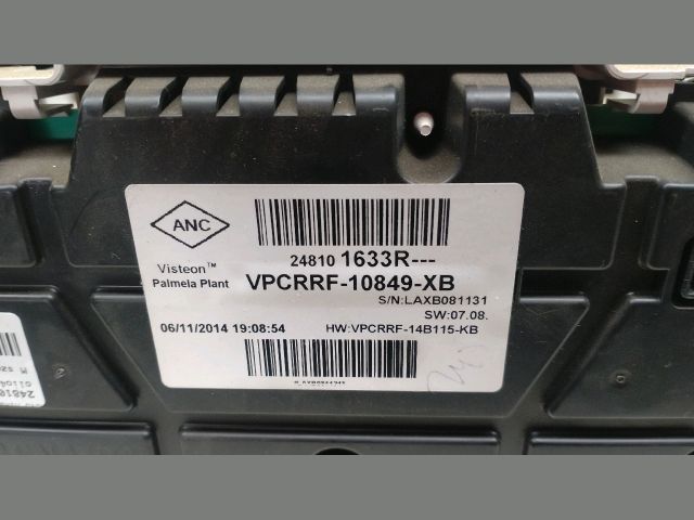 bontott RENAULT CLIO IV Kilométeróra