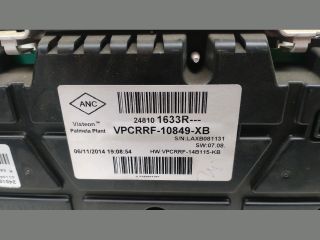 bontott RENAULT CLIO IV Kilométeróra