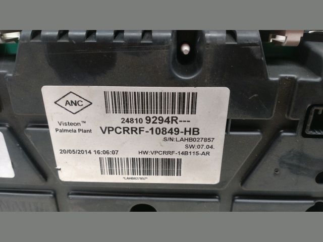 bontott RENAULT CLIO IV Kilométeróra