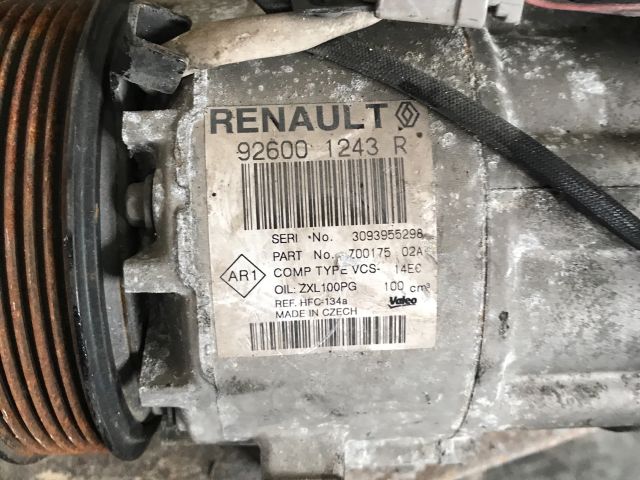 bontott RENAULT CLIO IV Klímakompresszor