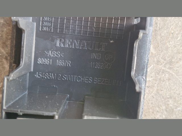 bontott RENAULT CLIO IV Ablakemelő Kapcsoló Négyes / Kettes