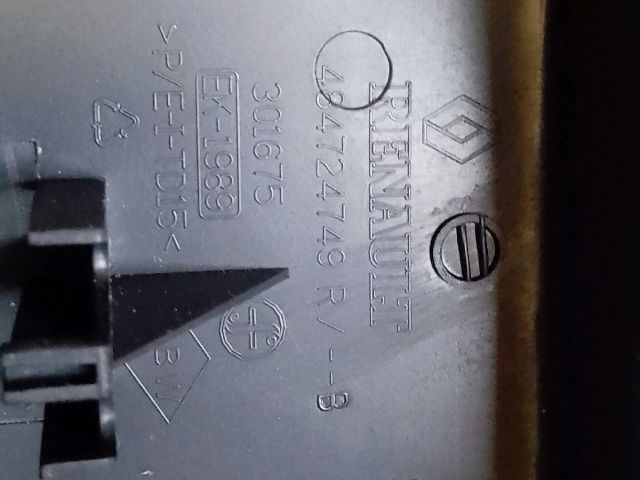 bontott RENAULT CLIO IV Alsó Kormányoszlop Burkolat