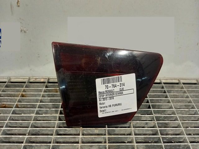 bontott RENAULT CLIO IV Bal Belső Hátsó Lámpa