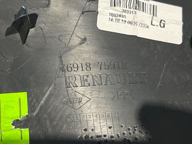 bontott RENAULT CLIO IV Bal hátsó Ülés melletti Kárpit