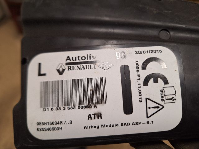 bontott RENAULT CLIO IV Bal Oldallégzsák