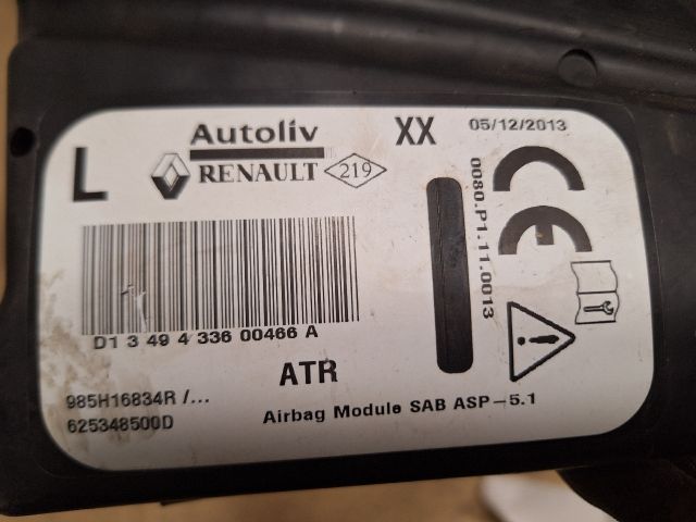 bontott RENAULT CLIO IV Bal Oldallégzsák