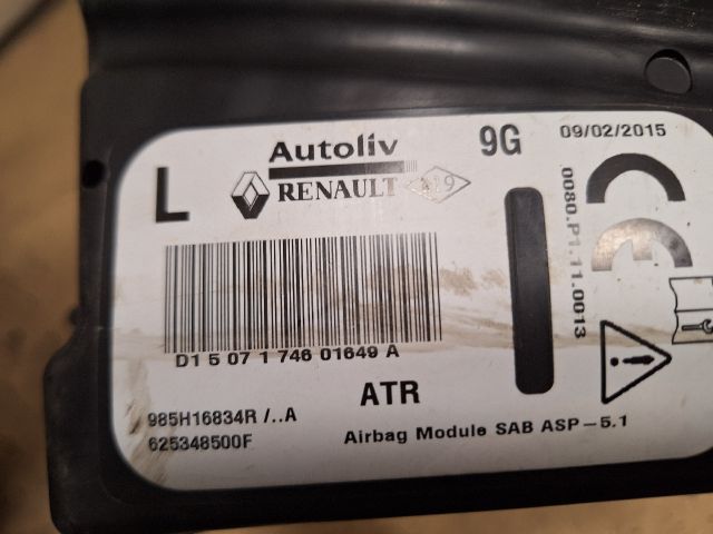 bontott RENAULT CLIO IV Bal Oldallégzsák