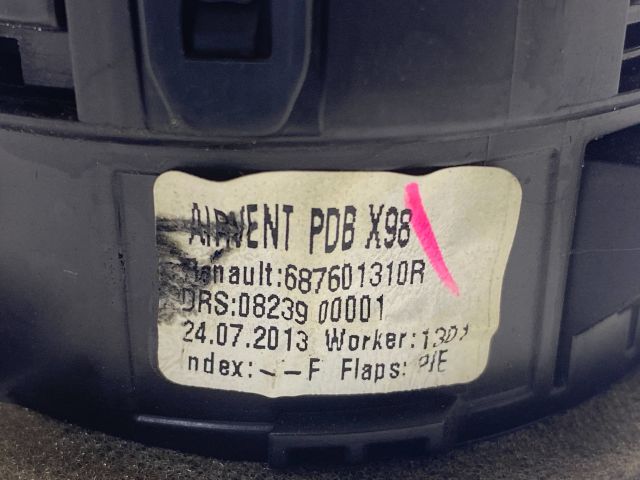 bontott RENAULT CLIO IV Bal Szellőző