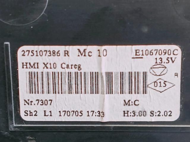 bontott RENAULT CLIO IV Fűtéskapcsoló (manuális klímás)