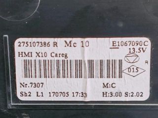 bontott RENAULT CLIO IV Fűtéskapcsoló (manuális klímás)