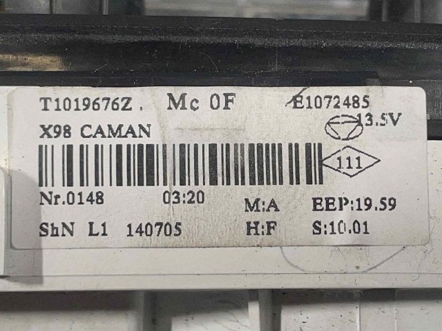 bontott RENAULT CLIO IV Fűtéskapcsoló