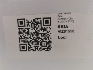 bontott RENAULT CLIO IV Jobb első Ajtó (Üres lemez)