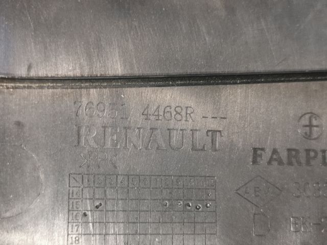 bontott RENAULT CLIO IV Jobb első Belső Küszöb Burkolat