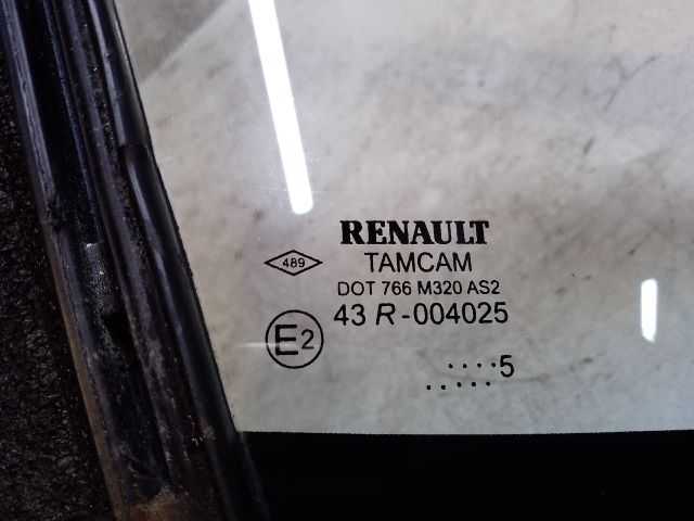 bontott RENAULT CLIO IV Jobb első Fixüveg (Ajtóban)