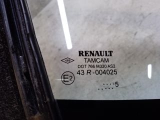 bontott RENAULT CLIO IV Jobb első Fixüveg (Ajtóban)