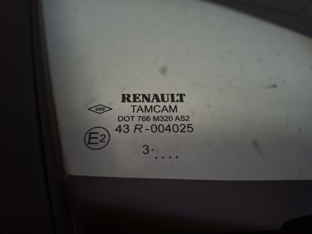 bontott RENAULT CLIO IV Jobb első Fixüveg (Ajtóban)