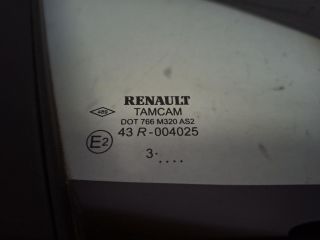 bontott RENAULT CLIO IV Jobb első Fixüveg (Ajtóban)