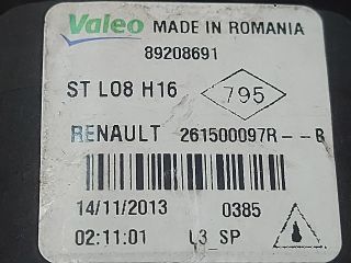 bontott RENAULT CLIO IV Jobb Ködfényszóró