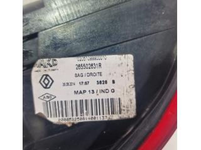 bontott RENAULT CLIO IV Jobb Külső Hátsó Lámpa