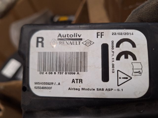 bontott RENAULT CLIO IV Jobb Oldallégzsák