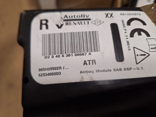 bontott RENAULT CLIO IV Jobb Oldallégzsák