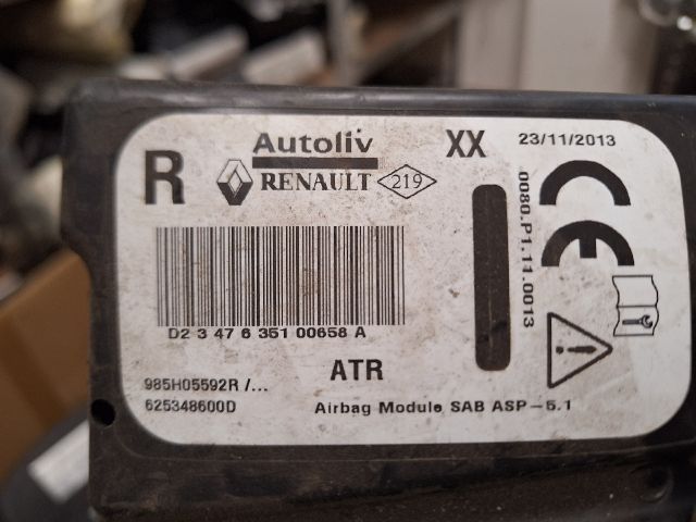 bontott RENAULT CLIO IV Jobb Oldallégzsák