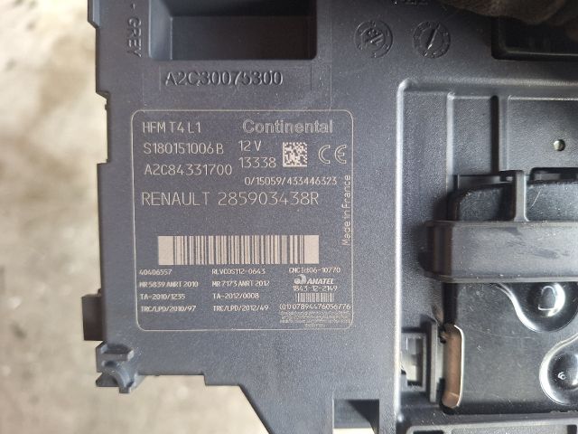 bontott RENAULT CLIO IV Kártyaolvasó