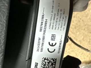 bontott RENAULT CLIO IV Kormánylégzsák