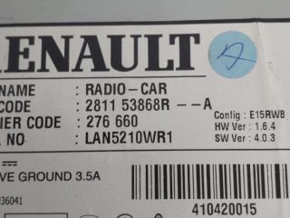 bontott RENAULT CLIO IV Multifunkciós Kijelző