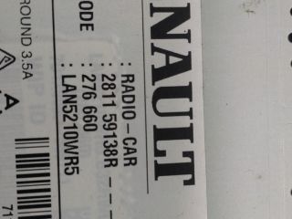 bontott RENAULT CLIO IV Navigációs Fejegység