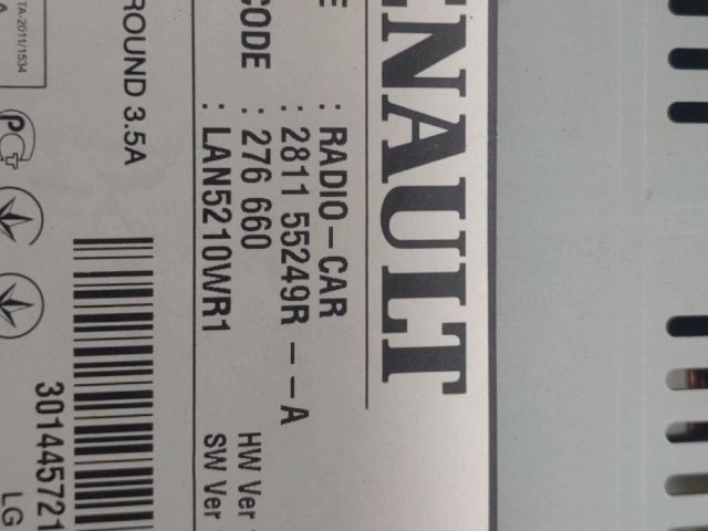 bontott RENAULT CLIO IV Navigációs Fejegység