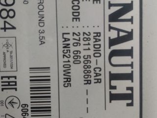 bontott RENAULT CLIO IV Navigációs Fejegység