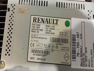 bontott RENAULT CLIO IV Rádió / CD